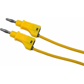 Image of 2110-50J 50cm 4mm Yellow Stackable Lead - PJP