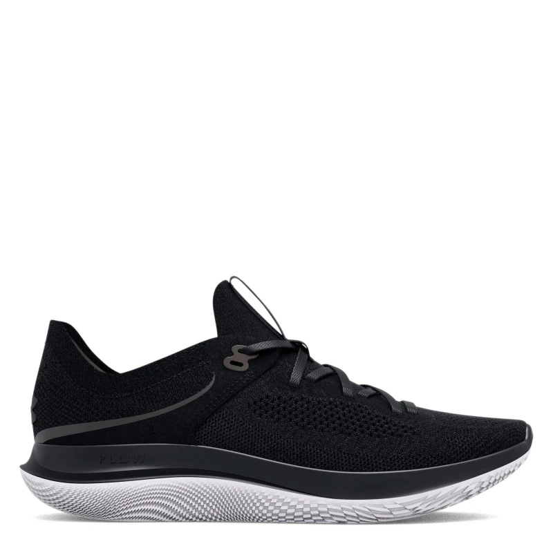 Image of Under Armour Flow Synchronicity Womens Running Shoes - Black 3