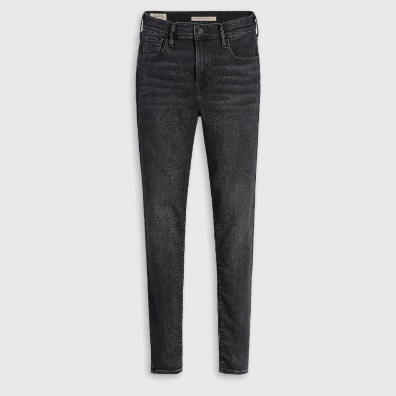 Image of Levis 720 High Rise Jeans Black Mustang female 25 L32