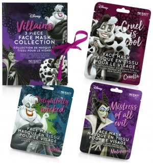 Image of Disney Villains Sheet Face Masks Gift Set