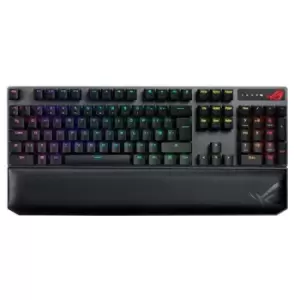 Image of Asus ROG Strix SCOPE NX Wireless Deluxe Mechanical RGB Gaming Keyboard ROG NX Mechanical Switches Stealth Key Quick-Toggle Magnetic Wrist Rest
