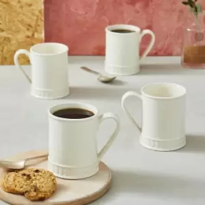 Image of Portmeirion Set of 4 Botanic Garden Harmony Medium Tankard Mugs White