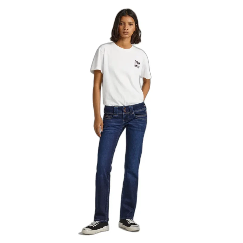 Image of Pepe Jeans Womens jeans Pepe Jeans Venus Bleu Female 29x34
