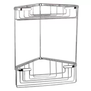Image of Miller Classic Two Tier Corner Basket Large