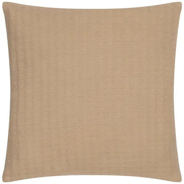 Image of Hush Cushion Taupe, Taupe / 45 x 45cm / Polyester Filled