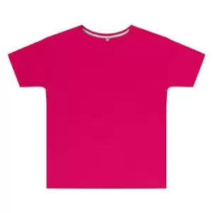 Image of SG Childrens Kids Perfect Print Tee (3-4 Years) (Dark Pink)