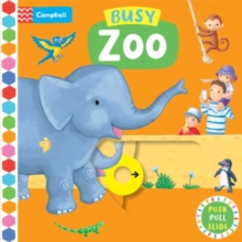 Image of Busy Zoo : A Push, Pull, Slide Book Board book