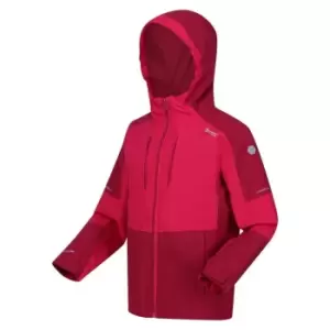 Image of Regatta Junior Highton IV Waterproof Jacket - PkPotion/Bry