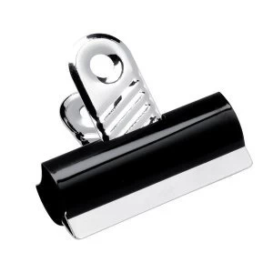Image of 5 Star Office Grip Clips Metal Width 50mm Black Pack 10