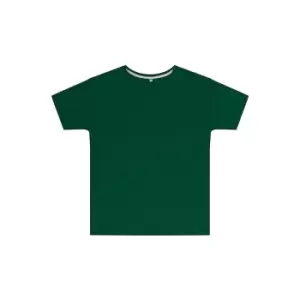 Image of SG Childrens Kids Perfect Print Tee (Pack of 2) (12-14 Years) (Bottle Green)