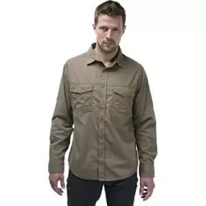 Image of Craghoppers Mens Kiwi Long Sleeve Polycotton Solar Shield Travel Shirt S - Chest 38' (97cm)