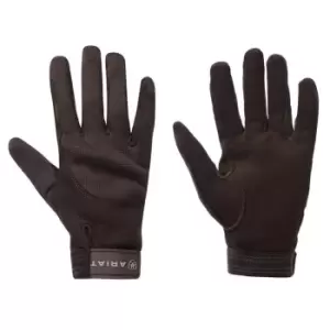 Image of Ariat Insulated Tek Grip Gloves - Brown