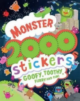 Image of Monster 2000 Stickers Activity Book Paperback