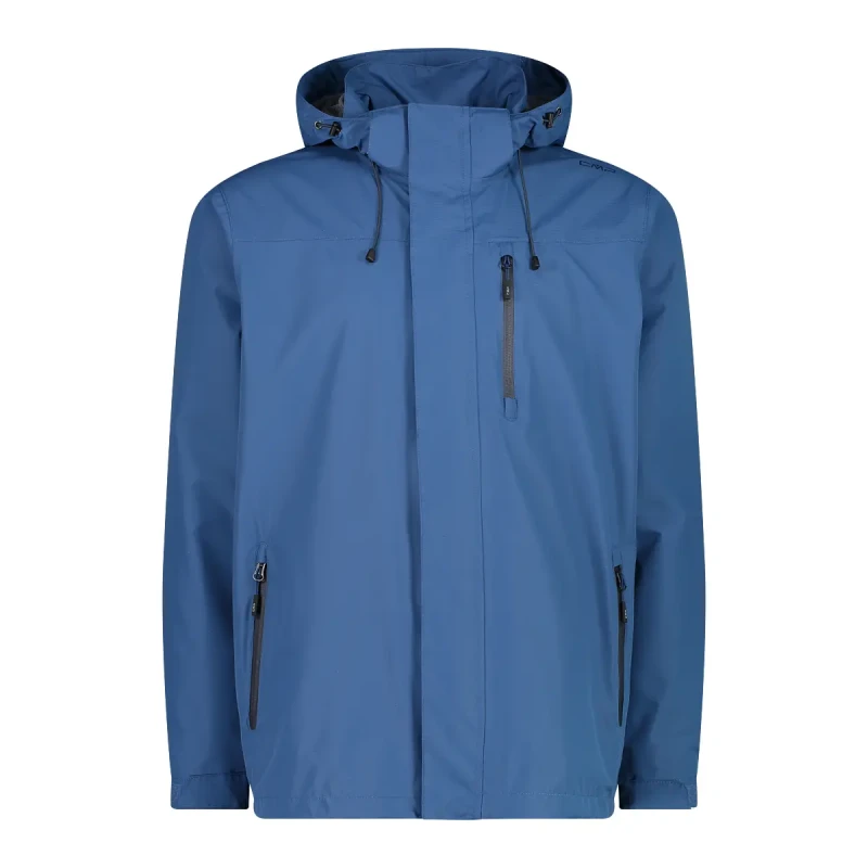 Image of Zipped hiking jacket with ventilation CMP Bleu Male 2XL