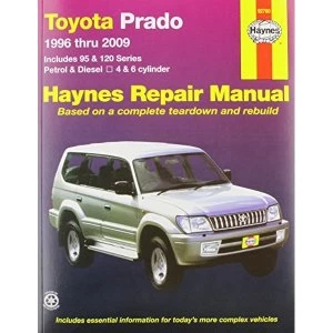 Image of Toyota Prado Service and Repair Manual: 1996 to 2009 by Haynes Manuals Inc (Paperback, 2011)