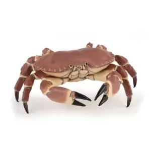 Image of Papo Marine Life Crab Toy Figure, 3 Years or Above, Brown (56047)