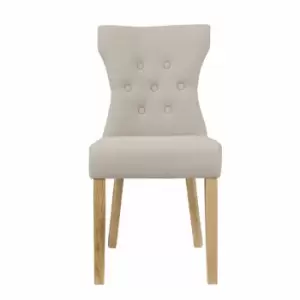 Image of LPD Naples Dining Chair Beige (pack Of 2)