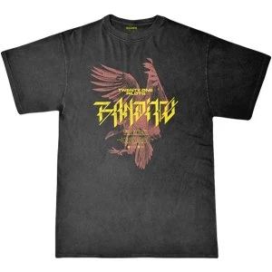 Image of Twenty One Pilots - Bandito Bird Unisex Medium T-Shirt - Black