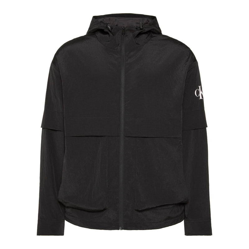 Image of Calvin Klein Jeans CKJ Ripstop Windbrkr Sn62 Black male XL