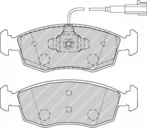 Image of Ferodo FDB4353 Brake Pad Set Front Axle Premier Car