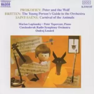 Image of Peter and the Wolf / Carnival of the Animals by Sergei Prokofiev CD Album