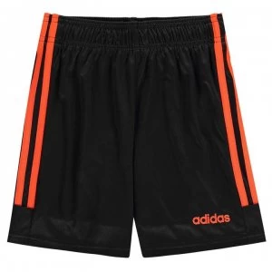 Image of adidas Boys Sereno Training Shorts Kids - DkGrey/Orange