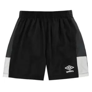 Image of Umbro Poly Shorts Junior Boys - Black
