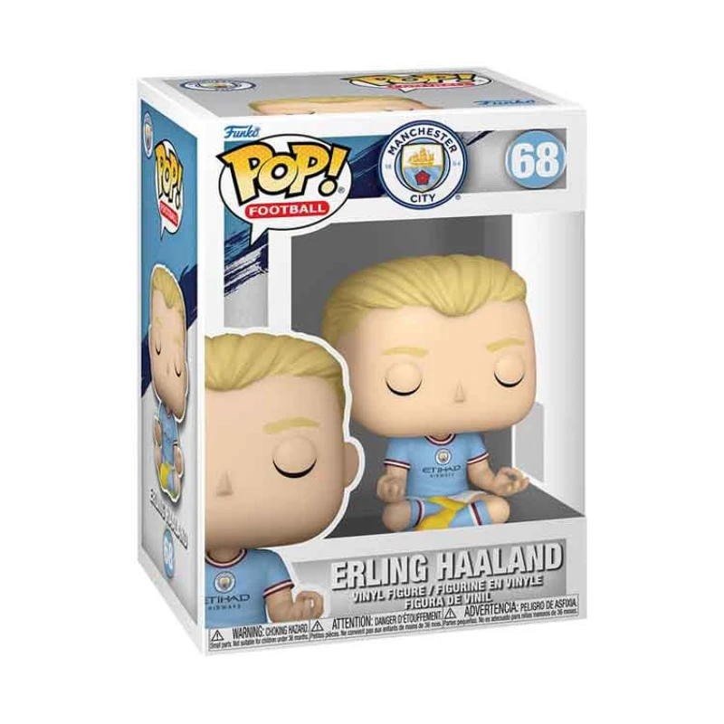 Image of AJ Toys & Books Funko EFL POP! Football Vinyl Figure Manchester City - Erling Haaland