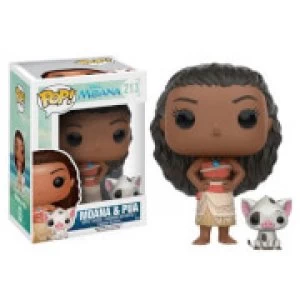 Image of Pop Disney Moana Moana and Pua 213 Vinyl Figure