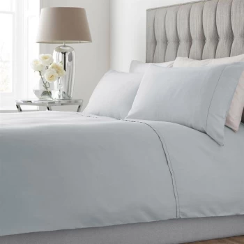 Image of Hotel Collection Emma waffle duvet cover - Darcy Grey