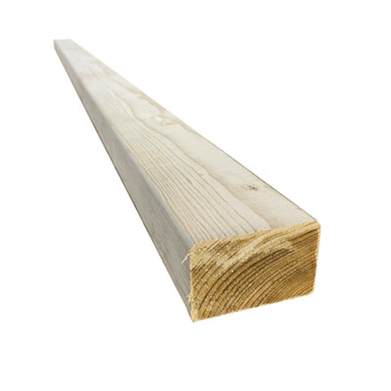 Image of Snowdon Timber Treated 3X2 Timber - Decking Joists (T) 45mm (W) 70mm (L) 2.4M - Pack Of 5