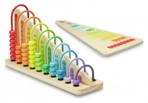 Image of Melissa and Doug Add And Subtract Abacus.