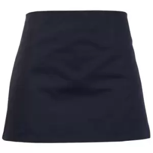 Image of Absolute Apparel Adults Workwear Waist Apron (One Size) (Navy) - Navy