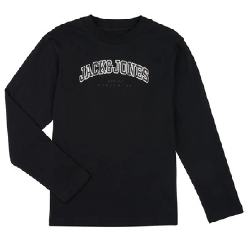 Image of Jack & Jones JJECALEB VARSITY boys's in Black