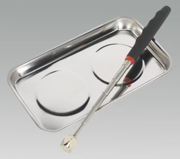 Image of Sealey AK2312PLUS Magnetic Collector & Heavy-Duty Magnetic Pick-Up Tool Set