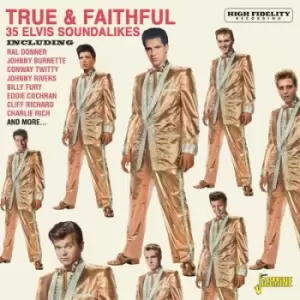 Image of Various Artists - True & Faithful: 36 Elvis Soundalikes CD Album - Used