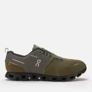 Image of ON Mens Cloud 5 Waterproof Running Trainers - Olive/Black - UK 8