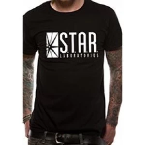 Image of The Flash Mens the Tv-S.T.A.R. Labs T-Shirt - XX Large