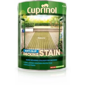 Image of Cuprinol Natural Matt Decking Wood stain 5L