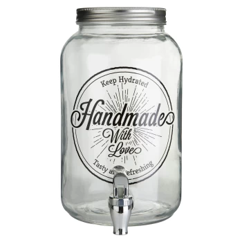Image of Glass Drinks Dispenser - 3500ml
