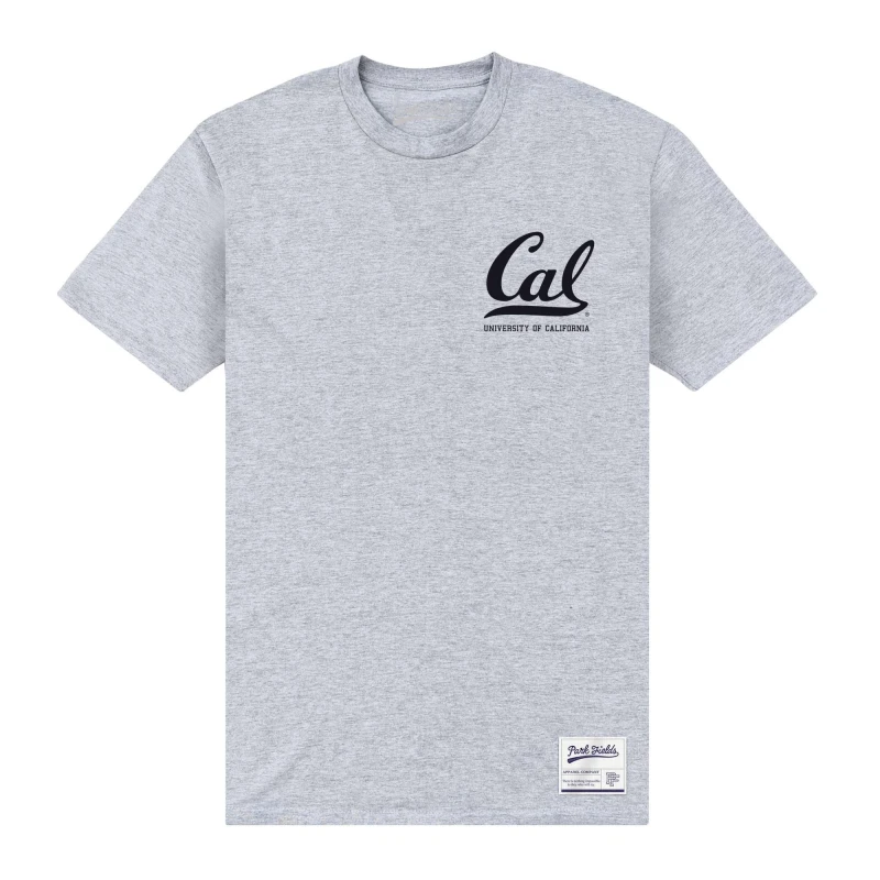 Image of Berkeley Mens University Of California T-Shirt in Grey Size: 3XL Grey Male 3XL