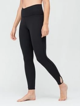 Image of Nike Yoga Core Cutout Leggings - Black
