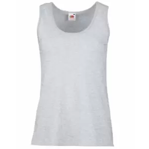 Image of Fruit Of The Loom Ladies/Womens Lady-Fit Valueweight Vest (M) (Heather Grey)