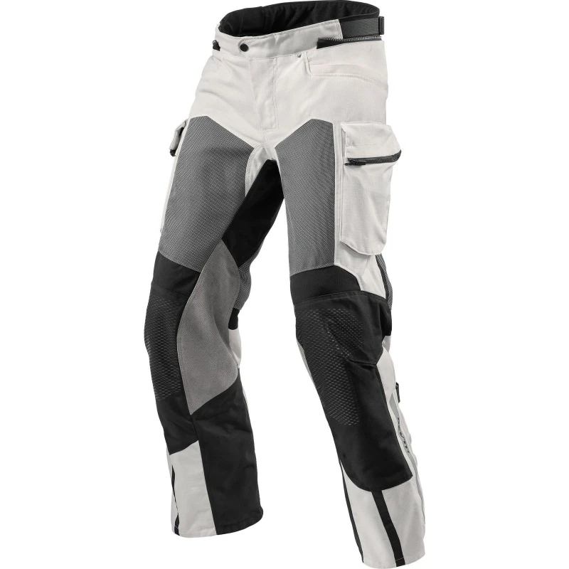 Image of Rev It Cayenne 2 Motorcycle Trousers 3XL Silver Standard Silver