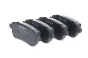 Image of RIDEX Brake pad set RENAULT 402B0496 440601416R,440603558R,440603734R 440604694R,8660000779