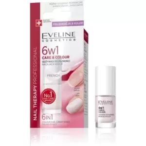 Image of Eveline Nail Therapy 6in1 Care & Colour French 5 ml