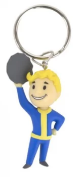 Image of Official Fallout Vault Boy Barter Keyring / Keychain