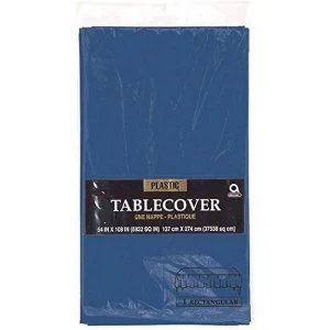 Image of Table Cover Plastic (Navy Blue)