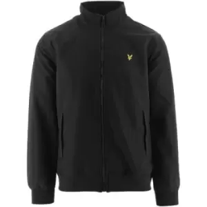 Image of Lyle and Scott Jet Black Mesh Backed Funnel Neck Jacket