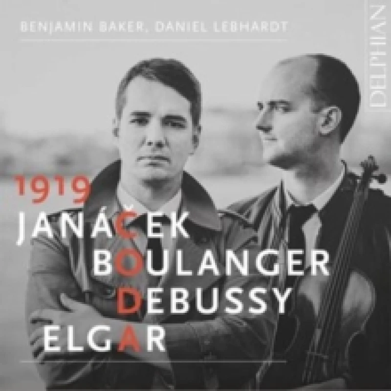 Image of 1919: Jancek/Boulanger/Debussy/Elgar CD / Album (Jewel Case)